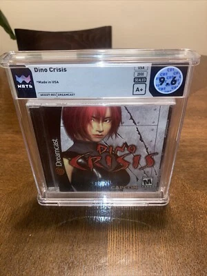 Dino Crisis (Sega Dreamcast) Sealed • WATA 9.6 A+ - Image 1 of 2