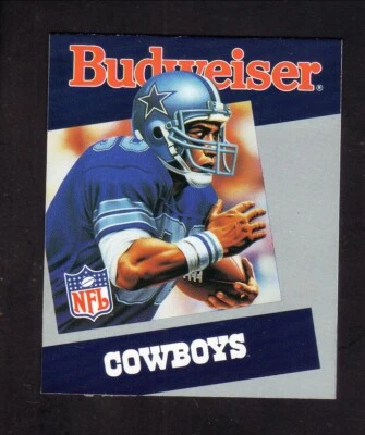 Dallas Cowboys 1991 Pocket Schedule Budweiser - Image 1 of 2