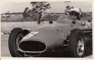 JEAN BEHRA MASERATI 250F ARGENTINO GP BUENOS AIRES 1957 F1 FOTO ÉPOCA ORIGINAL - Imagen 1 de 2