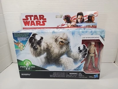 Figuras de acción Hasbro Star Wars Force Link 2.0 Wampa y Luke Skywalker (Hoth) nuevas en caja Foto 1 de 4