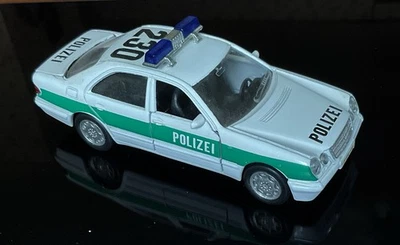 Coche de policía diecast Welly vintage Mercedes Benz  Foto 1 de 4