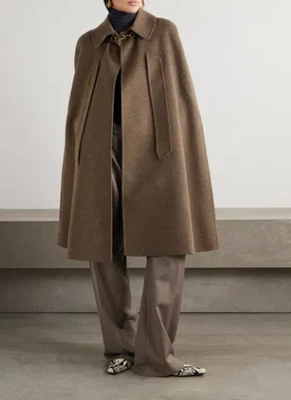 Capa de lana/cachemira con cierre de cierre reversible Burberry - Nueva con etiquetas Foto 1 de 4