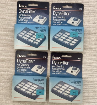 Cartucho de repuesto de limpieza de aire Kaz DynaFilter K14 para humidificadores dinamistas 4 Foto 1 de 4