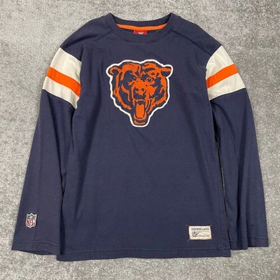 Vintage Chicago Bears Shirt Youth M 10/12 Reebok Gridiron Classic Long Sleeve - Image 1 of 4