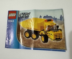 LEGO City 7243 Instructions Manual Only