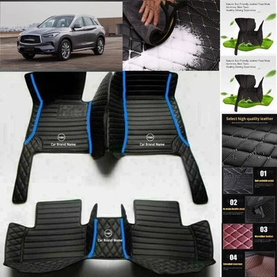 For Infiniti QX56 Car Floor Mats Luxury Waterproof Liners Carpets Cargo Custom - Изображение 1 из 4
