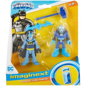Fisher-Price Imaginext DC Super Friends Batman & Mr Freeze Figure Set - Imagen 1 de 2