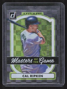 2017 Donruss #MG-1 Cal Ripken Masters of the Game /349