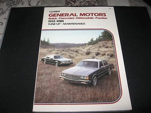 MOTORES GENERALES CLYMER 1972--1985 (AFINACIÓN/MANTENIMIENTO) BUICK,CHEVY, OLDS, PONTIAC - Imagen 1 de 5