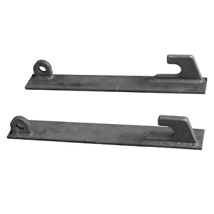 JCB LOADER 530/540/535/532/537 QFIT WELD ON TELEHANDLER BRACKETS 630MM HOOK-HOLE - Picture 1 of 3
