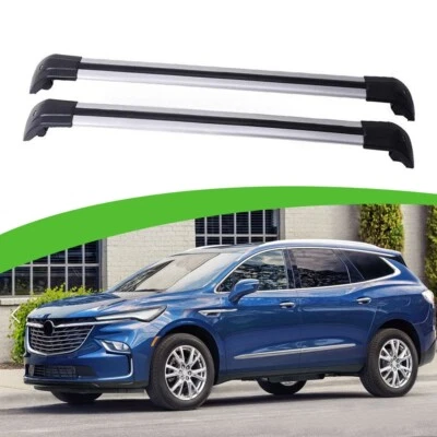 Lockable Roof Rail Rack Cross Bars Cargo Carrier Fit For Buick Enclave 2025-2026 - Image 1 of 4