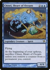 Chisei, Heart of Oceans Betrayers of Kamigawa HEAVILY PLD Rare CARD ABUGames