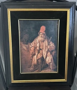 Rembrandt “Red Hat” Reofect Painting Reconstruction Vintage - Picture 1 of 2