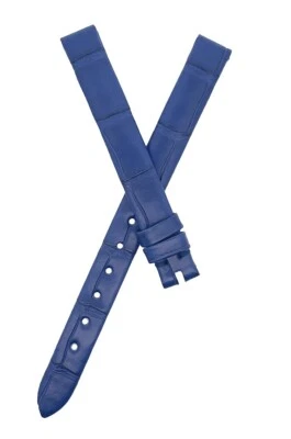 Corum Swiss 9mm x 9mm Blue Alligator Leather Watch Band 91-10 - Image 1 of 3