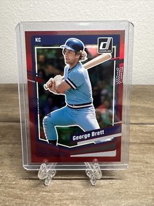 2022-23 Donruss MLB George Brett 185/2023 Red Kansas City #185