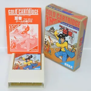 THE NINJA G-1308 Sega Mark III Gold Ninja Princess Mega 25107 m3 - Picture 1 of 8