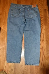 JEANS LEVI'S 550 UOMO 42X32 DENIM - Foto 1 di 3