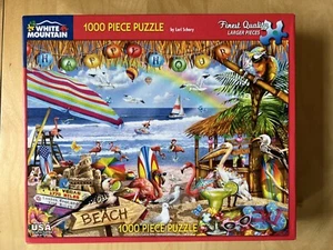 Rare  2016 Happy Hour #937 White Mountain Lori Schory 1000 XL Pc Puzzle COMPLETE - Picture 1 of 3