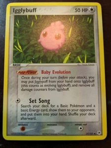 Igglybuff 37/101 EX Hidden Legends Pokemon Trading Card - NM - Picture 1 of 2