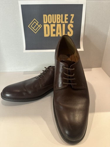 Scarpe Oxford Unstructured by Clarks in pelle marrone 11