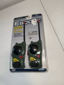 DSI Walkie Talkie Green Vintage 1990s Pretend Play WORKS - Picture 1 of 6