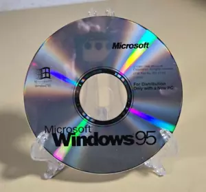 Microsoft Windows 95 Win95A Full Version First Edition - Media Kit - Picture 1 of 1