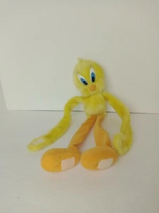 Six Flags Looney Tunes Tweety Bird  Animal Plush Toy Warner Bros hanging Tweety - Picture 1 of 8