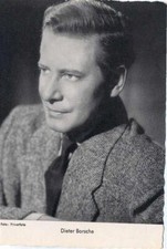 20069923 - Dieter Borsche, WS-Print Tub-Nickel AKU1 actor circa 1950/60