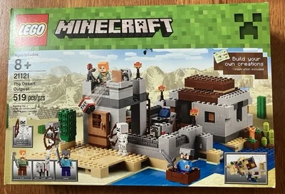 LEGO Minecraft: The Desert Outpost (21121) - New in Sealed Box - Image 1 of 4