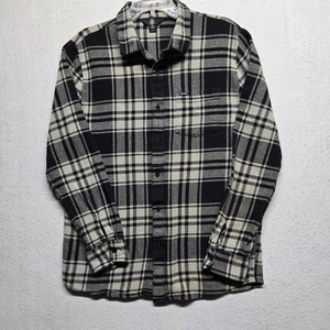 volcom button up flannel plaid shirt size M - Picture 1 of 10