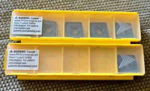 Kennametal CNMG 120408FW KC5010 CNMG 432FW Turning Inserts - QTY: 6 - Picture 1 of 2