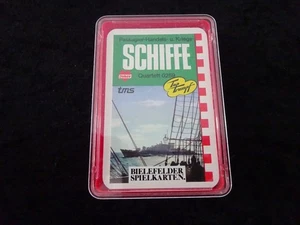 Kartenspiel 60/70er 32 Karten top Zustand Bielefelder Spielkarten Schiffe WWII - Picture 1 of 12