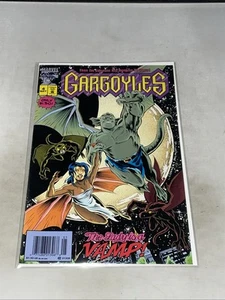 GARGOYLES #4 (1995) LOW PRINT HTF BASED ON ANIMATED TV SHOW MARVEL NM - Picture 1 of 1