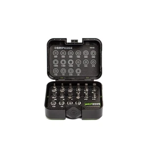 GRIPEDGE Tools | 16-PC - R.P.T. Hex Driver Set | Sizes 4-12MM & 1/8-3/8" |3/8... - Picture 1 of 4