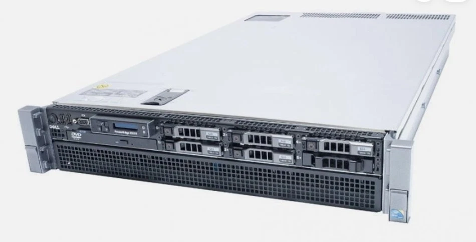 Dell Poweredge R810 4x Xeon E7-4870 2,4 GHz 40 núcleos / 256 GB / 3x bandejas / H700 Foto 1 de 1