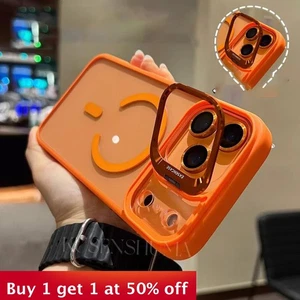 For iPhone 17 Air 17 Pro Max 16 15 14 13 12 11 Phone Cover Magnetic Lens Bracket - Bild 1 von 25