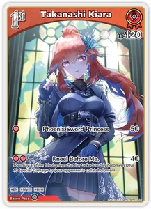 Hololive OCG Takanashi Kiara hBP01-066 R Rare Blooming Radiance - Picture 1 of 1