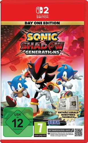 Sonic x Shadow Generations SSK NSW2 !!!!! NEU+OVP !!!!!