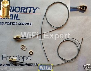 Network Adapter Pcie 2-Pack U.FL To RP-SMA Antenna Pigtail Cables – Mini PCI WiFi Adapter Connectors, 20cm Length 2.4ghz Antenna - Foto 4