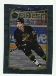 MIKE PECA 1994-95 TOPPS FINEST #59 VANCOUVER CANUCKS