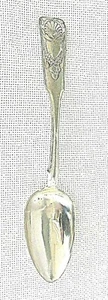 Russian Empire antique silver 84 soup spoon, 77 gr. signed, 1827, St. Petersburg - Picture 1 of 8