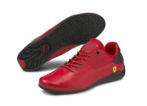 NIB PUMA Ferrari Drift Cat Delta Mens Leather Athletic Driving Shoes Men Size 12