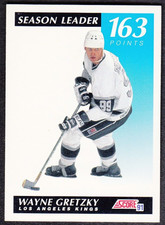 1991-92 Score Canadian Bilingual: #296 Wayne Gretzky SL NM-MT OR BETTER