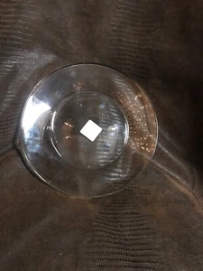 one Anchor Hocking Presence Clear Glass 10" Dinner Plate - Picture 1 of 2