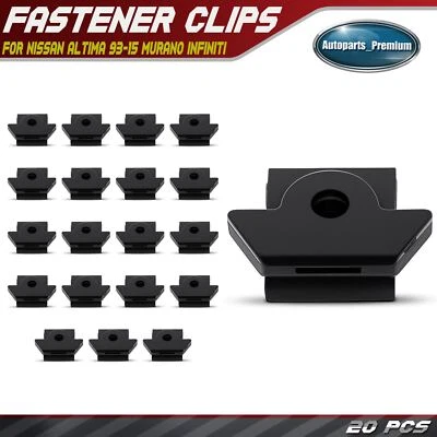 20 peças clipes de rebite retentor de respingos de náilon 31 mm para Nissan Altima INFINITI - Imagem 1 de 4