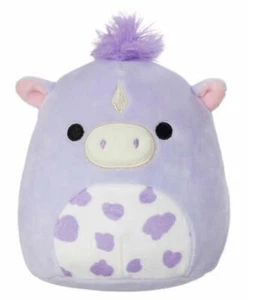 Squishmallows Meadow the Purple Horse Stuffed Plush 5" Wildlife NEW - Picture 1 of 7