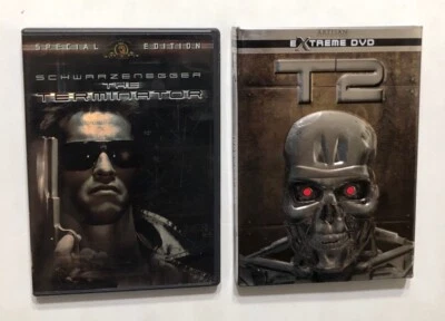 THE TERMINATOR SPECIAL EDITION & TERMINATOR 2 EXTREME 2-DISC DVD LOT (2) - Image 1 of 4