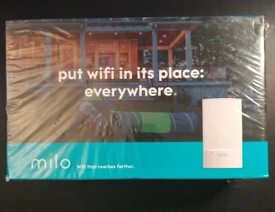 milo 2.0 3-Pack WiFi Range Extenders Whole Home Distributed WiFi 🆕 SEALED ✅ - Image 1 of 2