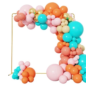 Elegant Golden Metal Backdrop Stand for Weddings and Events Decoration - Picture 1 of 23