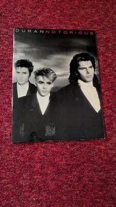 DURAN DURAN NOTORIOUS SHEET MUSIC SCORE BOOK WARNER BROS. - Picture 1 of 2